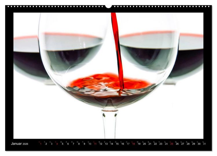 Produktbild: Wein (Wandkalender 2026 DIN A2 quer), CALVENDO Monatskalender