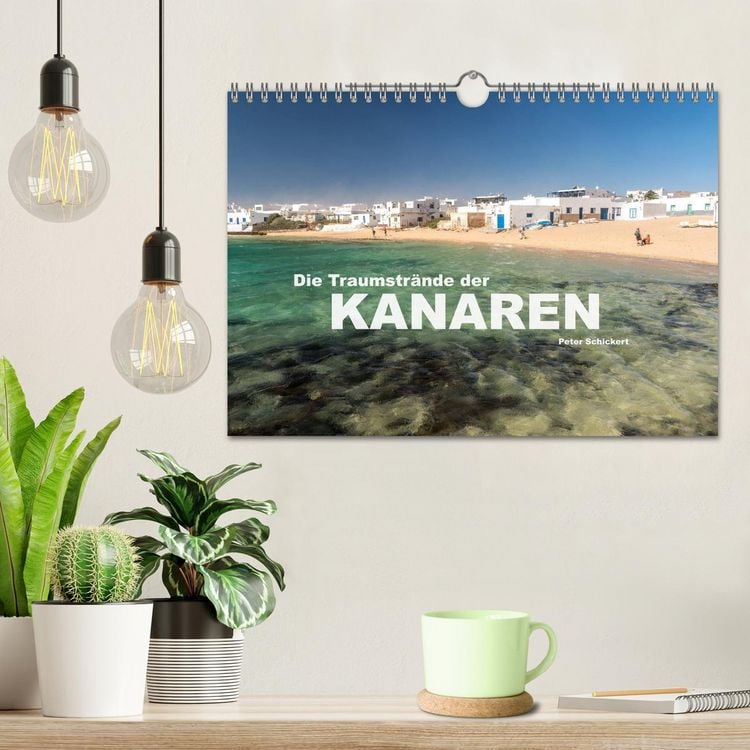 Produktbild: Die Traumstr&auml;nde der Kanaren. (Wandkalender 2026 DIN A4 quer), CALVENDO Monatskalender