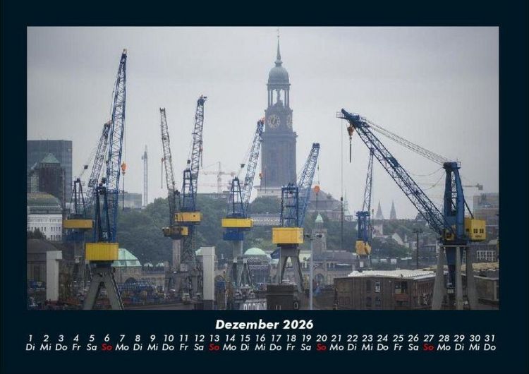 Produktbild: Hamburgs Sch&ouml;nheit 2026 Fotokalender DIN A4