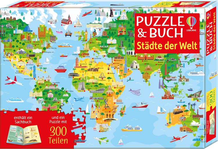 Bild vom Artikel Puzzle & Buch: Städte der Welt vom Autor Sam Smith