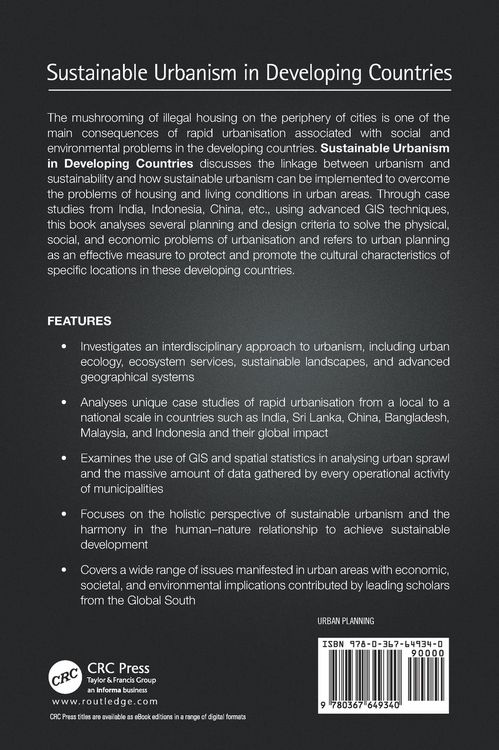 Produktbild: Sustainable Urbanism in Developing Countries