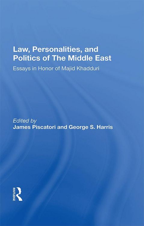 Produktbild: Law, Personalities, and Politics of the Middle East
