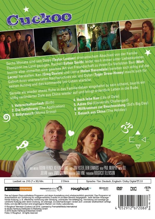 Produktbild: Cuckoo - Die komplette dritte Staffel [2 DVDs]