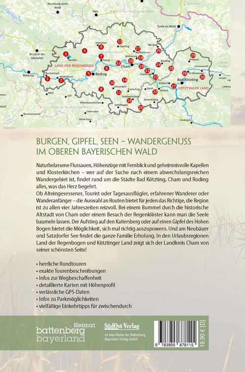 Produktbild: Wanderf&uuml;hrer K&ouml;tztinger Land & Land der Regenbogen