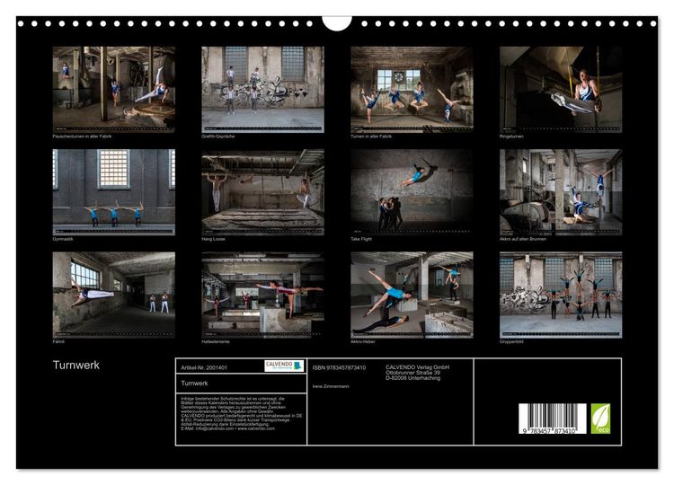 Produktbild: Turnwerk (Wandkalender 2026 DIN A3 quer), CALVENDO Monatskalender