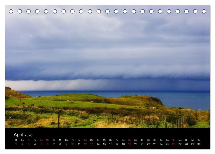 Produktbild: Schottland - Spiegel der Seele (Tischkalender 2026 DIN A5 quer), CALVENDO Monatskalender