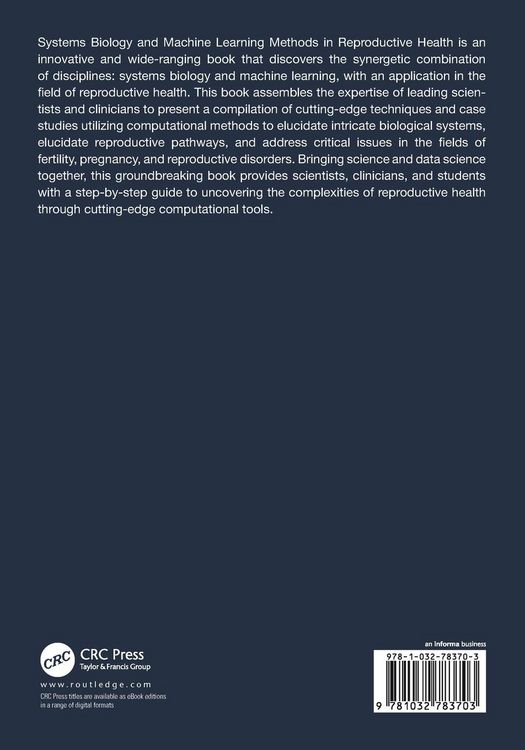 Produktbild: Systems Biology and Machine Learning Methods in Reproductive Health