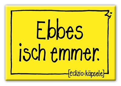 Produktbild: Ebbes isch emmer
