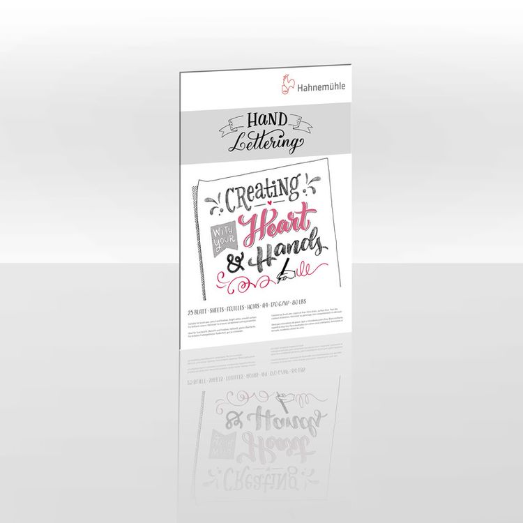 Produktbild: Hahnem&uuml;hle Papier Hand Lettering, DIN A 4, 170 g/m&sup2;