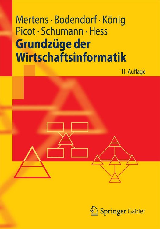 Produktbild: Grundz&uuml;ge der Wirtschaftsinformatik