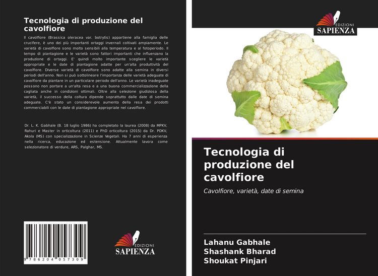 Produktbild: Tecnologia di produzione del cavolfiore