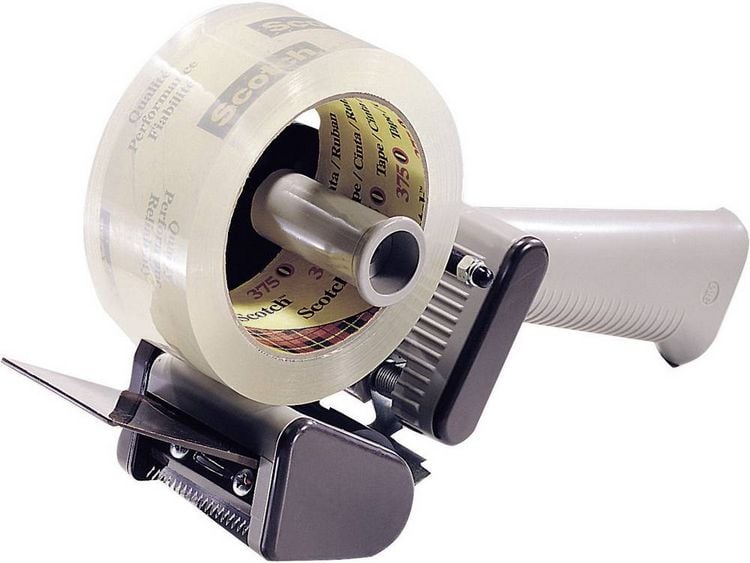 Produktbild: Scotch Packband-Abroller H150 Grau, Braun Rollenbreite (max.): 50 mm Rollenl&auml;nge (max.) 66 m Ger&auml;uscharm