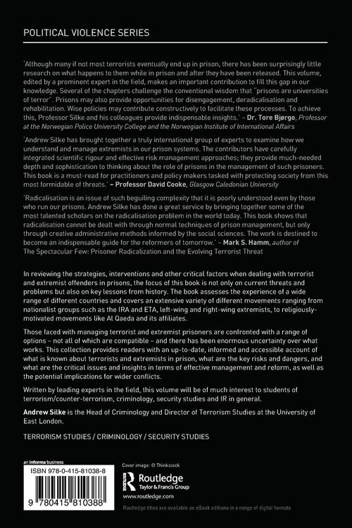 Produktbild: Prisons, Terrorism and Extremism