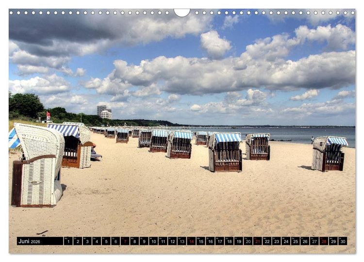 Produktbild: Timmendorfer Strand (Wandkalender 2026 DIN A3 quer), CALVENDO Monatskalender