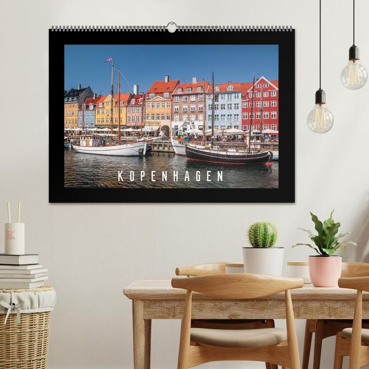 Produktbild: Kopenhagen (Wandkalender 2026 DIN A2 quer), CALVENDO Monatskalender