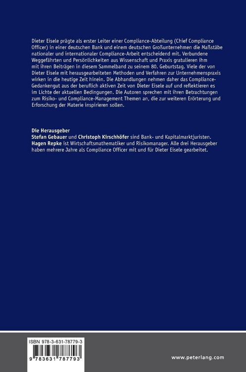 Produktbild: Compliance-Miszellen