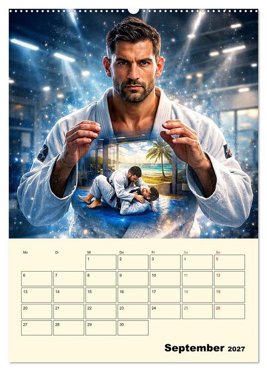Produktbild: Seele des Kriegers (hochwertiger Premium Wandkalender 2027 DIN A2 hoch), Kunstdruck in Hochglanz