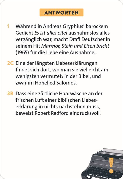 Produktbild: Classic Quiz Literatur