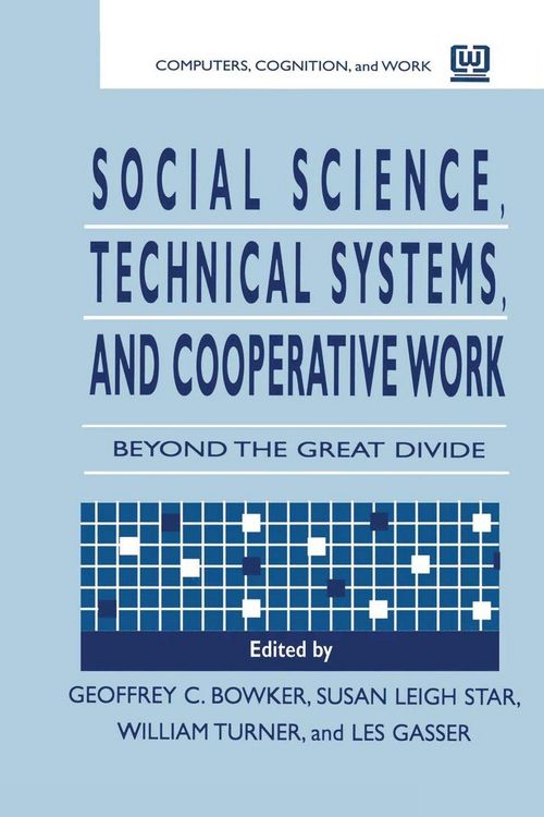 Produktbild: Social Science, Technical Systems, and Cooperative Work