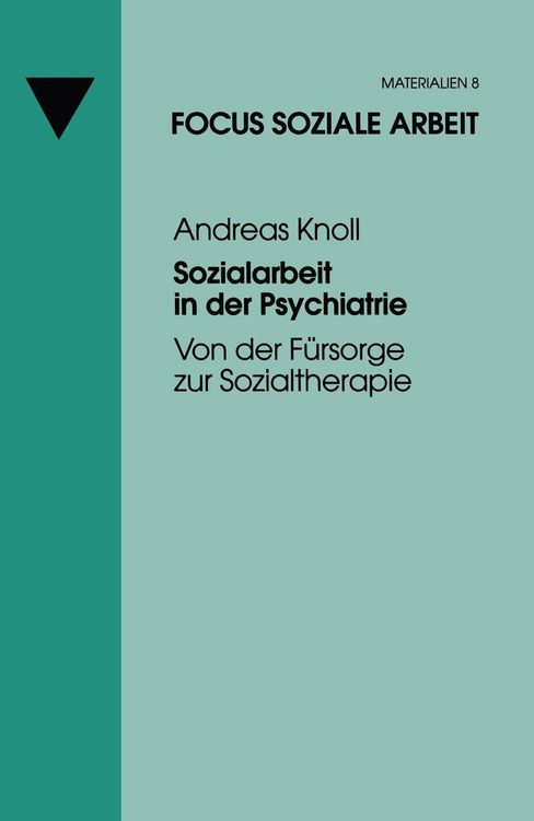 Produktbild: Sozialarbeit in der Psychiatrie