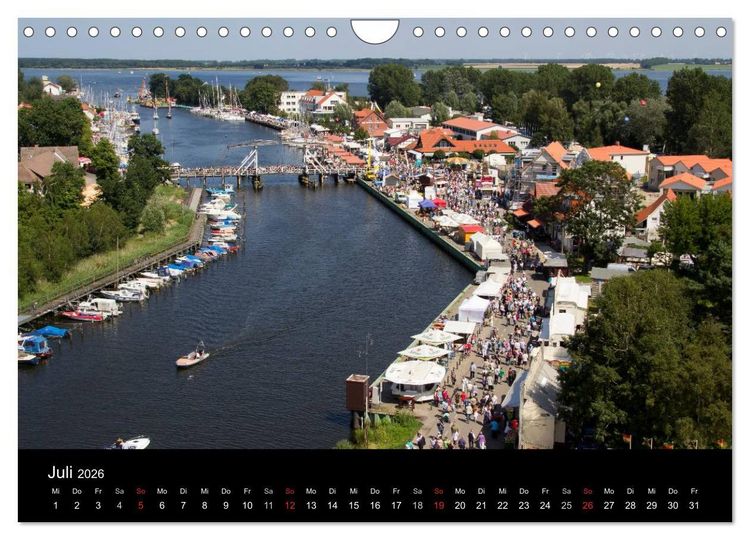 Produktbild: Univerit&auml;ts- und Hansestadt Greifswald (Wandkalender 2026 DIN A4 quer), CALVENDO Monatskalender