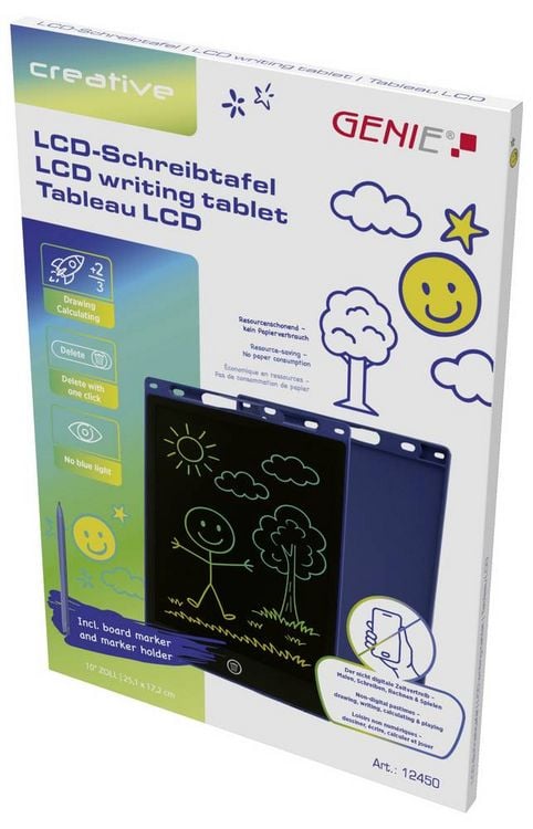 Produktbild: GENIE eWriter, Digitales Notizbuch Schwarz
