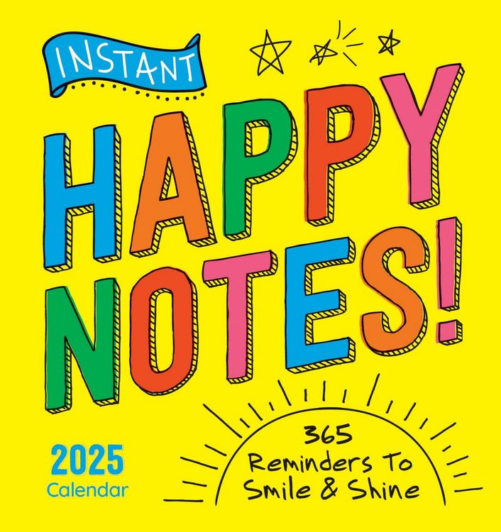 Produktbild: 2025 Instant Happy Notes Boxed Calendar