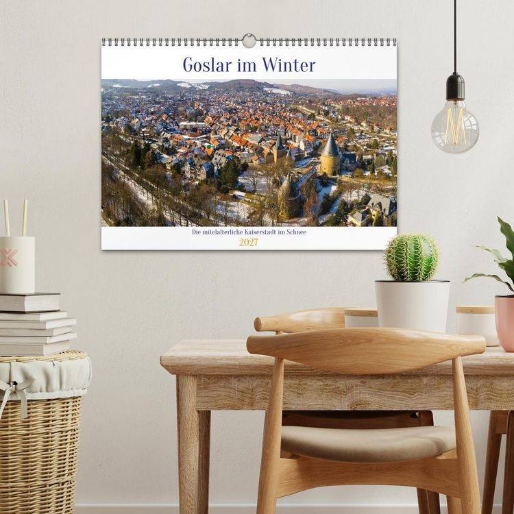 Produktbild: Goslar im Winter (Wandkalender 2027 DIN A3 quer), CALVENDO Monatskalender