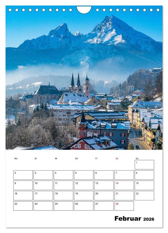 Produktbild: Mein Berchtesgadener Land (Wandkalender 2026 DIN A4 hoch), CALVENDO Monatskalender