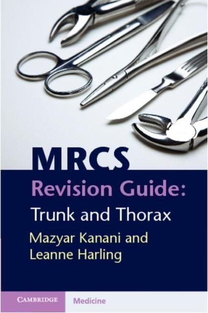 Produktbild: MRCS Revision Guide: Trunk and Thorax