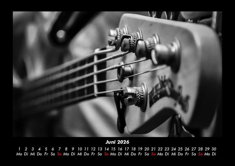 Produktbild: Musik 2026 Fotokalender DIN A3