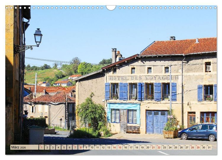 Produktbild: Marville - Renaissance-Dorf in Nordfrankreich (Wandkalender 2026 DIN A3 quer), CALVENDO Monatskalender