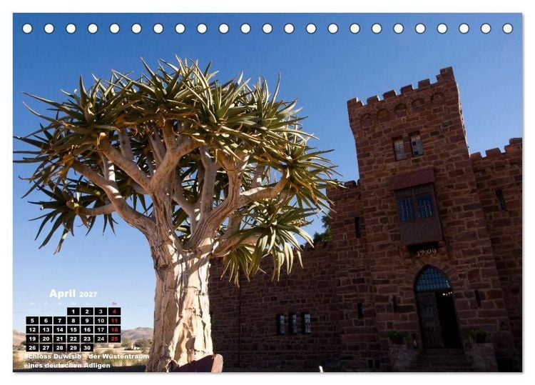 Produktbild: Namibia mal anders (Tischkalender 2027 DIN A5 quer), CALVENDO Monatskalender