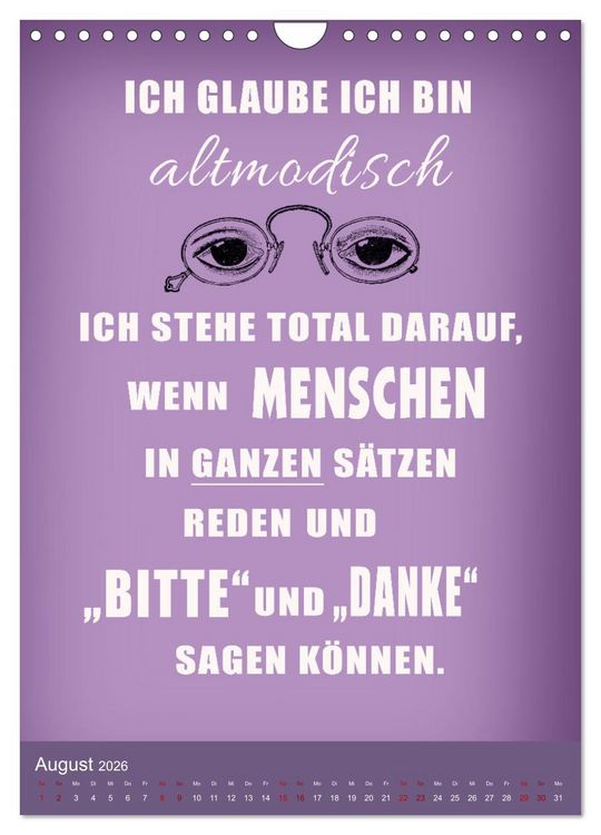 Produktbild: B&uuml;ro und so ... (Wandkalender 2026 DIN A4 hoch), CALVENDO Monatskalender