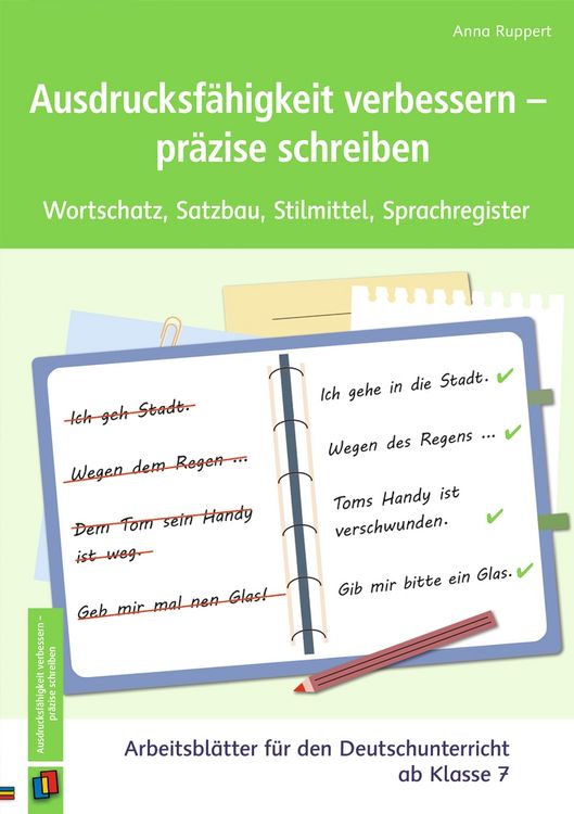 Produktbild: Ausdrucksf&auml;higkeit verbessern - pr&auml;zise schreiben