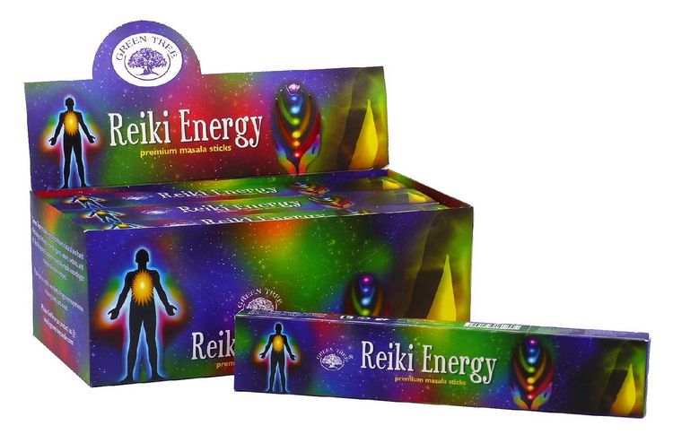 Produktbild: R&auml;ucherst&auml;bchen Green Tree "Reiki Energy" 15gr.