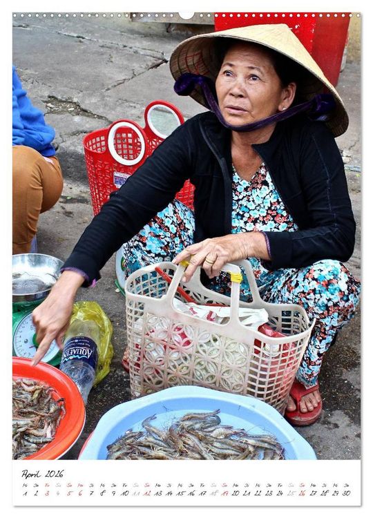 Produktbild: Leben in Vietnam 2026 (hochwertiger Premium Wandkalender 2026 DIN A2 hoch), Kunstdruck in Hochglanz