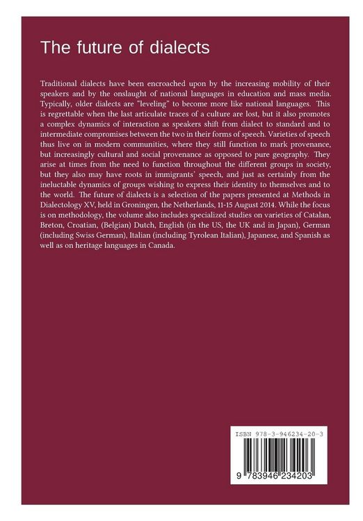Produktbild: The future of dialects