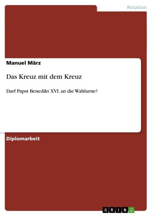 Produktbild: Das Kreuz mit dem Kreuz