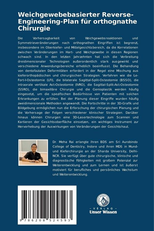 Produktbild: Weichgewebebasierter Reverse-Engineering-Plan f&uuml;r orthognathe Chirurgie