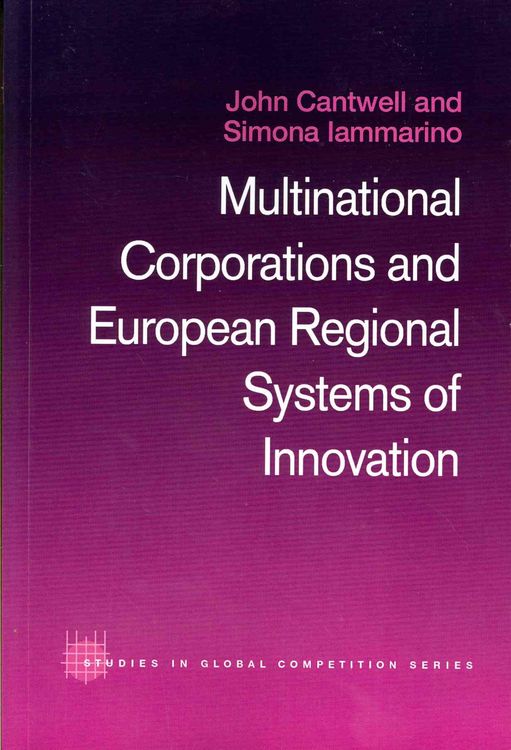 Produktbild: Multinational Corporations and European Regional Systems of Innovation