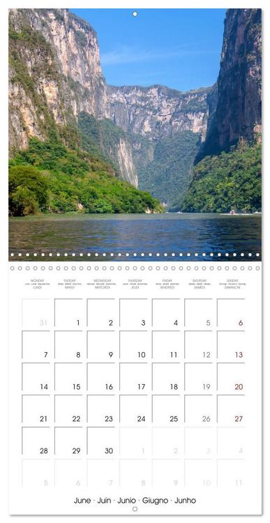 Produktbild: COLOURS OF MEXICO (Wall Calendar 2027 12 &times; 12 Inch) CALVENDO 12 Month Wall Calendar