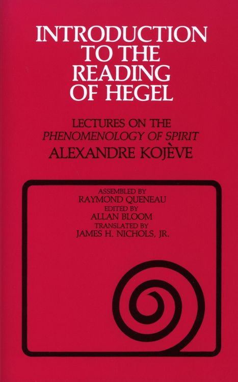 Produktbild: Introduction to the Reading of Hegel