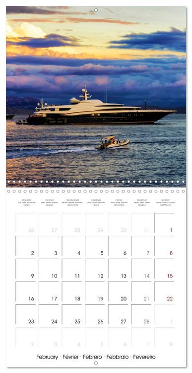Produktbild: SUPERYACHTS (Wall Calendar 2026 12 &times; 12 Inch) CALVENDO 12 Month Wall Calendar