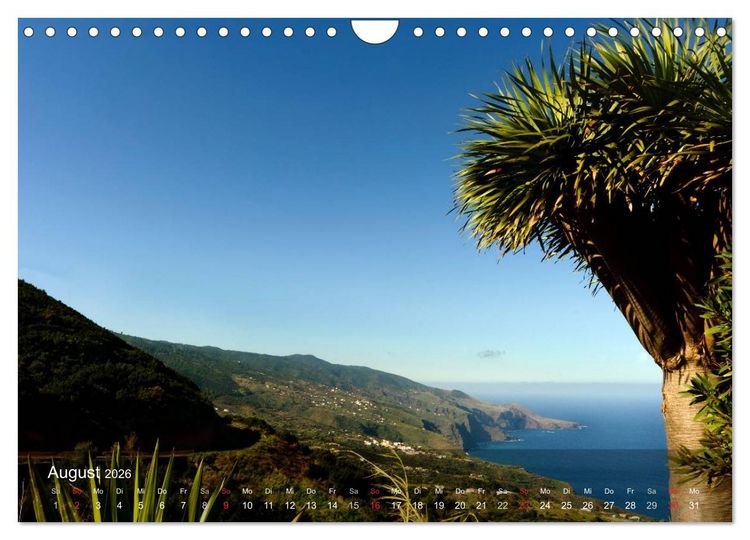 Produktbild: La Palma (Wandkalender 2026 DIN A4 quer), CALVENDO Monatskalender