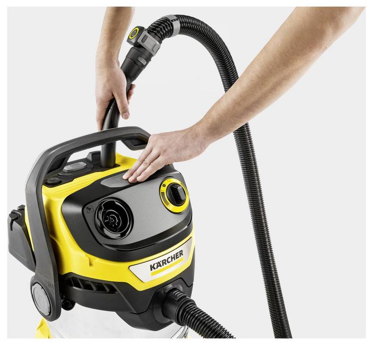 Produktbild: K&auml;rcher Home & Garden WD 5 Control S 25/5/22 1.628-384.0 Nass-/Trockensauger 1200 W 25 l halbautomatische Filterreinigung