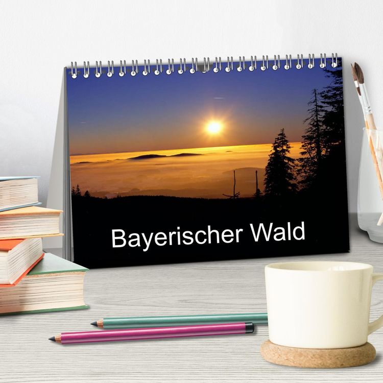 Produktbild: Bayerischer Wald (Tischkalender 2026 DIN A5 quer), CALVENDO Monatskalender