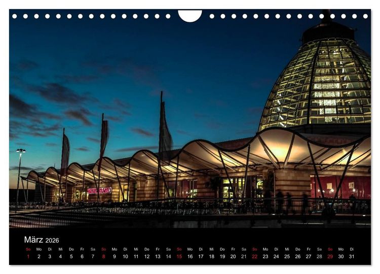 Produktbild: Bremerhaven - Blickpunkte (Wandkalender 2026 DIN A4 quer), CALVENDO Monatskalender