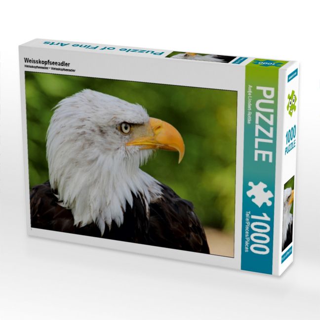 Produktbild: CALVENDO Puzzle Weisskopfseeadler | 1000 Teile Lege-Gr&ouml;&szlig;e 64x48cm Foto-Puzzle f&uuml;r gl&uuml;ckliche Stunden