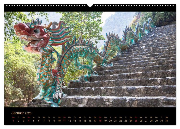 Produktbild: EXOTISCHES S&Uuml;DOSTASIEN (Wandkalender 2026 DIN A2 quer), CALVENDO Monatskalender